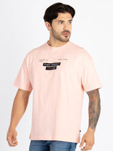 Mens Front & Back Printed Oversized T-Shirt